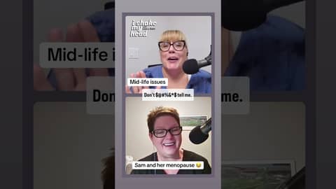 Midlife issues! #podcast #midlifewoman #menopause #bestfriend