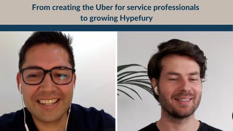 From creating the Uber for service professionals to growing Hypefury