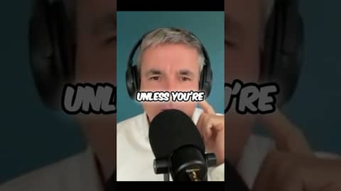 You're not just making a living but a life