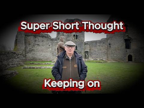 Super Short Thought: Keeping on. Revelation 2 v 3