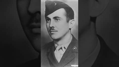 US Marine Corps 1stLt William Hawkins:  Medal of Honor Recipient WWII
