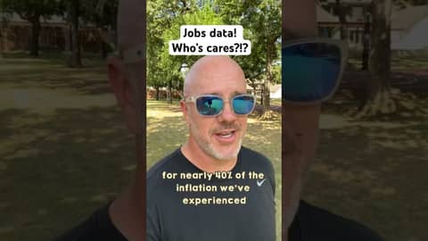 Job data Who cares? If you like interest rates, you should! #inflation #fedratehike #realestate