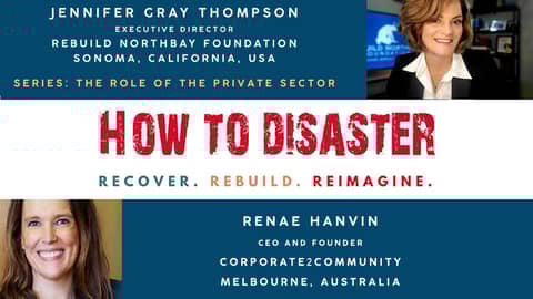 S01-E11 - How to Engage the Private Sector with Renae Hanvin How to Disaster Podcast S01-E11 - How to Engage the Private Sector with Renae Hanvin How to Disaster Podcast