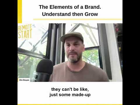E09 The Elements of a Brand. Understand then Grow