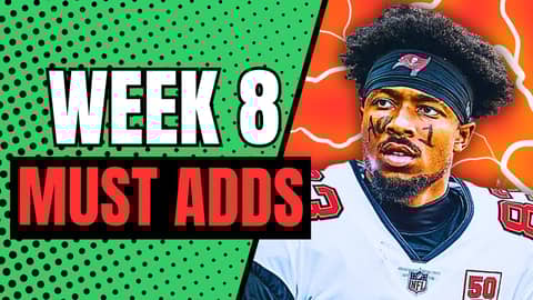 15 Must-Have Waiver Wire Adds to Survive Week 8’s Byes