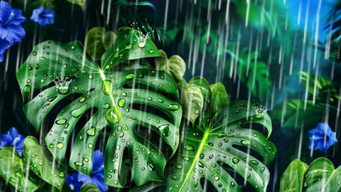 White Noise of Rain Helps You Sleep at Night | Black Screen Rain Sleep Sounds