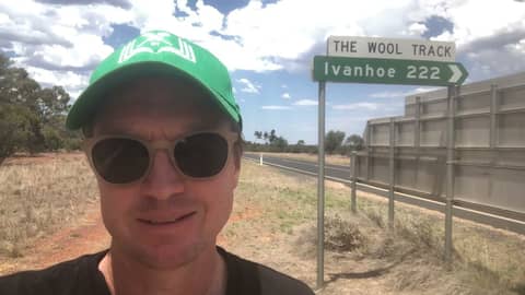 My Ivanhoe is waiting for me - A very special impromptu haiku poem from the wool track