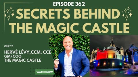 The Secrets Behind The Magic Castle w/ Hervé Lévy, CCM, CCE