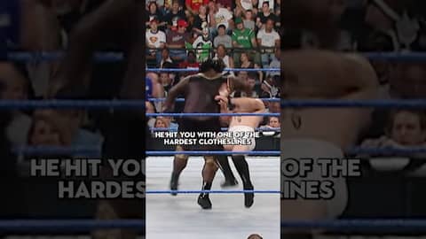 Mark Henry NAILED Him With This Clothesline!