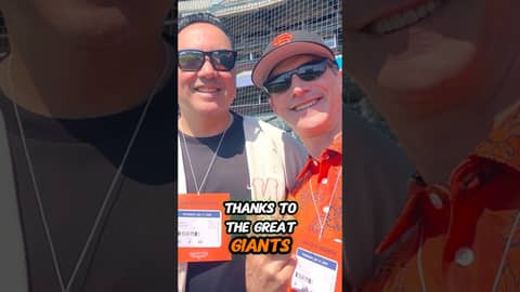 Meeting Jon Miller and Dave Flemming in the #SFGiants radio booth