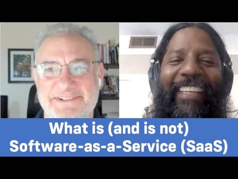 What is (and is not) SaaS?