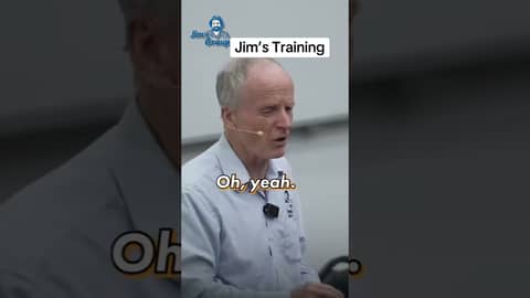 How does Jim's train it's franchisees?