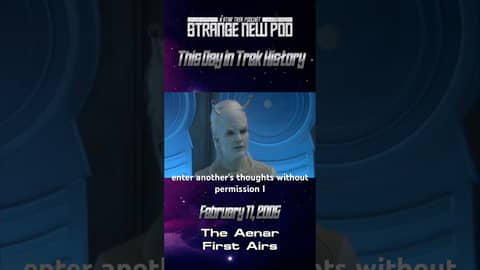 Star Trek Enterprise, “The Aenar” celebrates its 20th anniversary today! #startrekenterprise