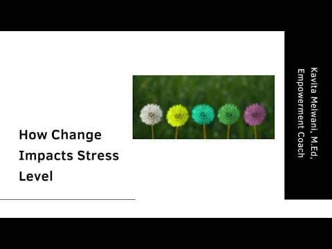 How Change impacts Stress Level