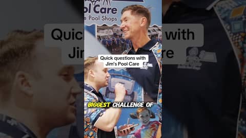 Quick questions with Jim’s Pool Care #jimsgroup #poolcare #franchise #franchising #pools
