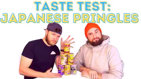Taste Test: Japanese Pringles | A Bite Of