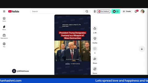 BREAKING: President Trump just declared FENTANYL a WEAPON OF MASS DESTRUCTION BREAKING: President Trump just declared FENTANYL a WEAPON OF MASS DESTRUCTION