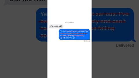 Your Body’s Reaction to “Can You Talk?” Your Body’s Reaction to “Can You Talk?”