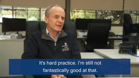 "Success in business is little decisions all the time" Success in Business with Jim