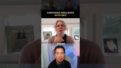 Confusing resilience with grit #shorts