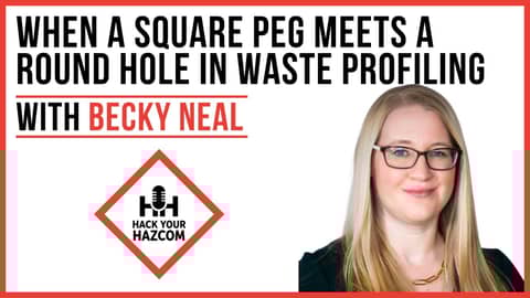 When a Square Peg Meets a Round Hole in Waste Profiling