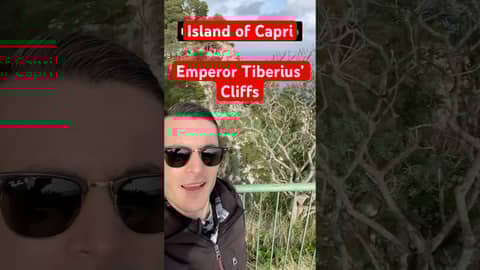 Emperor Tiberius - Capri #history #romanhistory #romanempire #capri