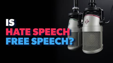 Is Hate Speech Free Speech?