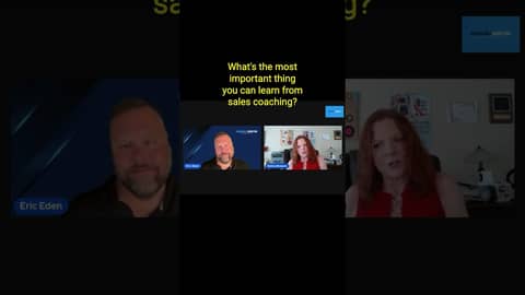 What is the most important thing you can learn from sales coaching? #podcast
