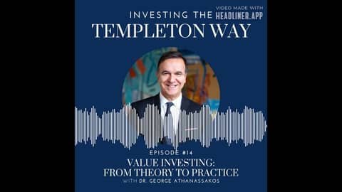 Episode 14:  Dr. George Athanassakos on Value Investing: From Theory to Practice