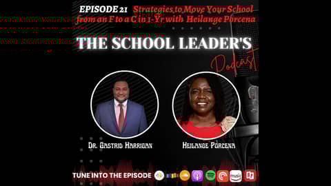 21. Strategies to Move Your School from an F to a C in One Year with Heilange Porcena 21. Strategies to Move Your School from an F to a C in One Year with Heilange Porcena