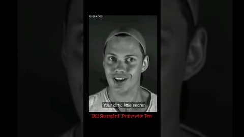 The ever talented #billskarsgard #behindthescenes