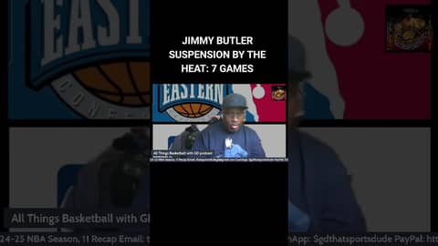 JIMMY BUTLER SUSPENDED BY MIAMI HEAT... #nba #basketball #jimmybutler #miamiheat #suspension