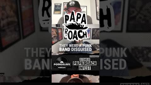 ⁠We talk @paparoach ‘s punk ethos and approach during the #infest era #paparoach #jacobyshaddix