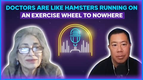 Doctors are like hamsters running on an exercise wheel to nowhere Doctors are like hamsters running on an exercise wheel to nowhere