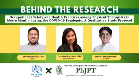 Occupational Safety and Health Practices Among PTs During the Pandemic | Behind the Research