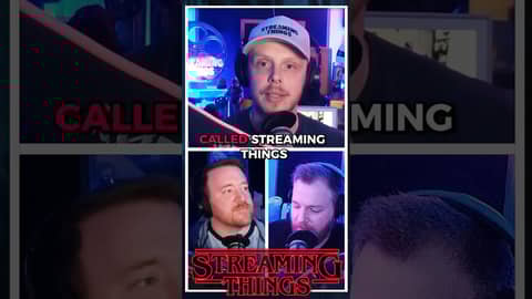 Streaming Things goes back to Hawkins! #strangerthings #podcast