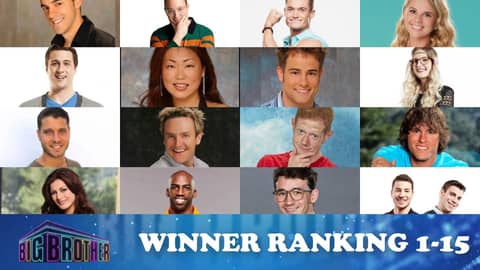 North American Big Brother Winner Ranking Pt. 2