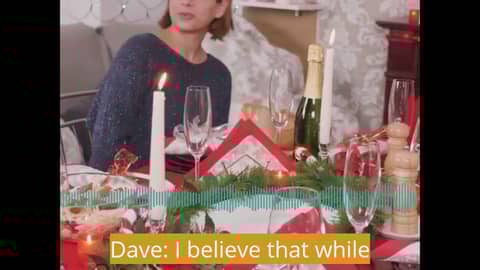 Rachel's Christmas dinner would be entertaining to watch