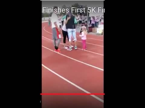 Incredible Woman Finishes First 5K Finish Despite Brain Tumor Stroke