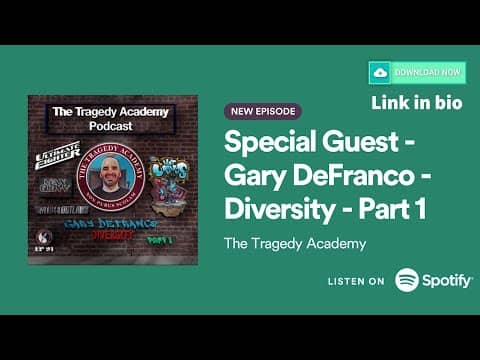 Ep 91: Executive Producer Gary DeFranco - Diversity - Part 1 Link in Bio!