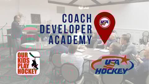 Our Kids Play Hockey: What Is The Coach Developer Academy?