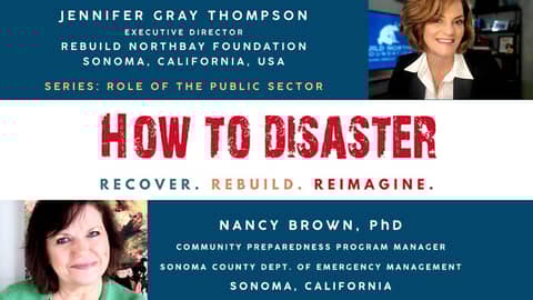 S02-E02 - How to Prepare and Respond to Disaster with Nancy Brown PhD on the How to Disaster Podcast S02-E02 - How to Prepare and Respond to Disaster with Nancy Brown PhD on the How to Disaster Podcast