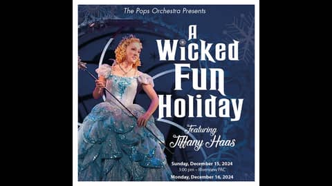 The Pops Orchestra and Tiffany Haas: A Wicked Fun Holiday