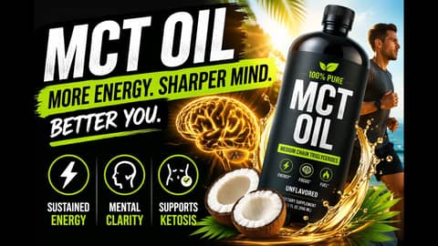 MCT Oil: Nature’s Fast-Burning Fuel for Energy, Focus & Fat Loss