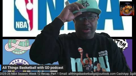 2025-26 NBA Season: Week 12 Recap, Part 1