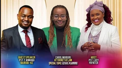 Glorious Power Church || Sunday Service/ Attorney at Law Carol Muiruri/ Pastor T Mwangi