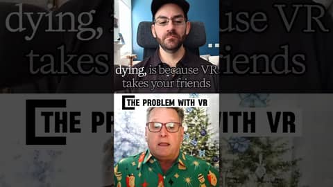 The problem with VR is that it takes your friends out of the equation. #themepark #vr