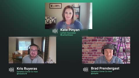 Episode 202: In the Dynamics Corner Chair: A New Conference Track!