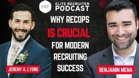 Why RecOps is Crucial for Modern Recruiting Success with Jeremy Lyons