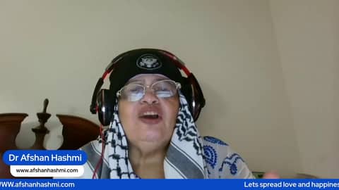 Live Ramadan Transmission 20 Feb 2026-by Dr.Afshan Hashmi